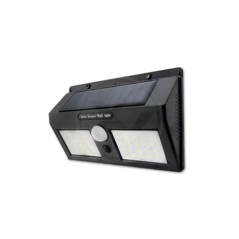 Ekspresowa dostawa 0602 Lampa solarna na ścianę z czujnikiem ruchu i zmierzchu zimne światło LVT