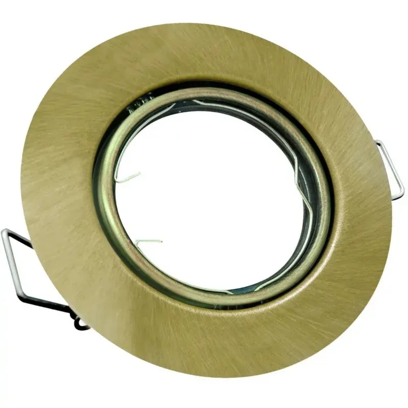 306425 Oczko sufitowe ruchome MR16 okrągłe w kolorze patynowym OPIN POLUX-GOLDLUX Bestseller