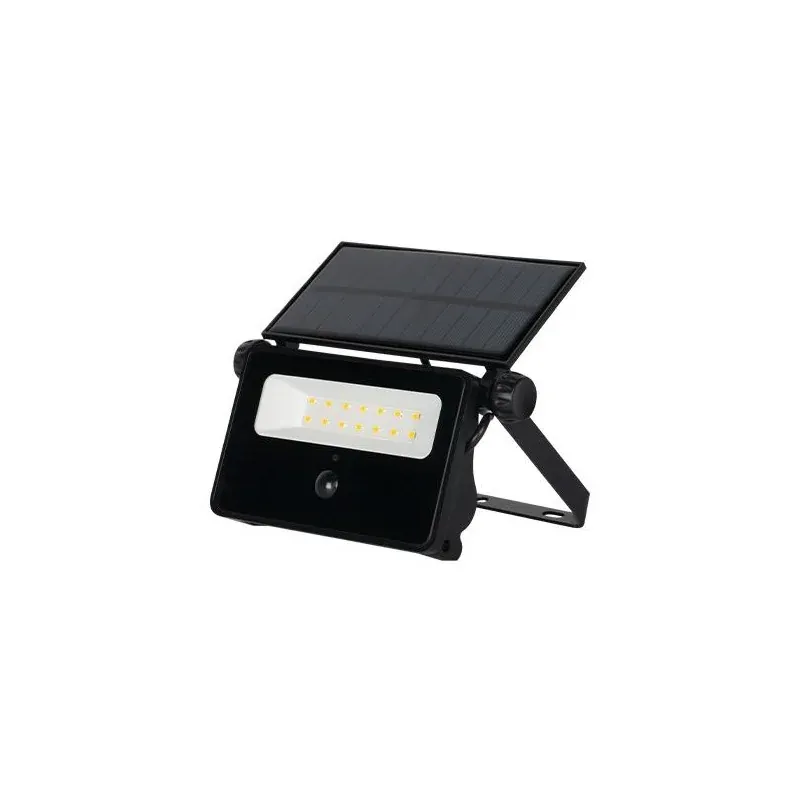 4920 Mocny naświetlacz solarny z czujnikiem ruchu PIR 30W IP65 4500K LVT Okazja