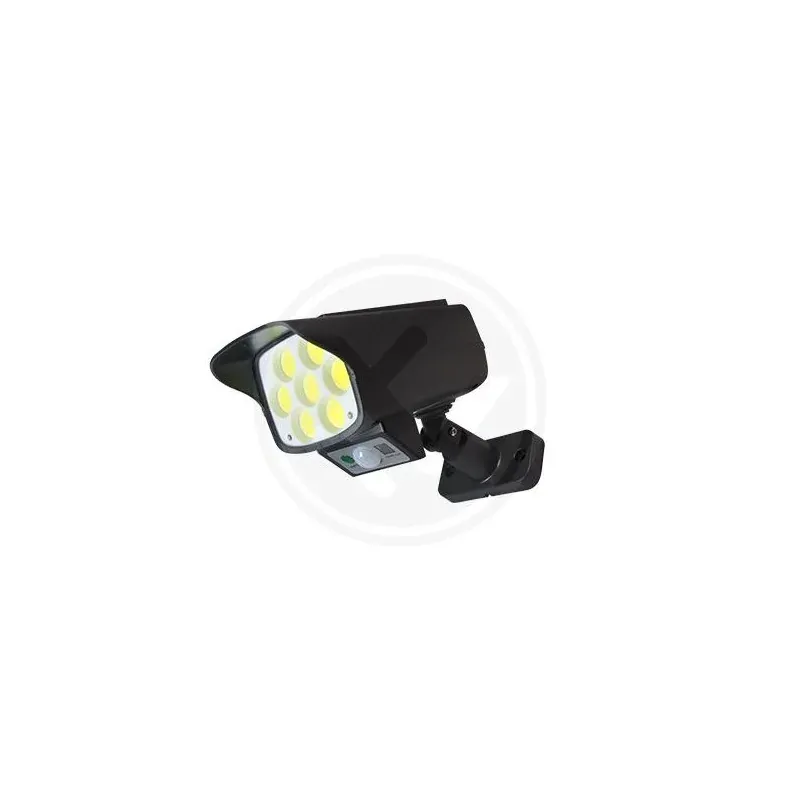 1296 Lampa solarna ledowa z czujnikiem ruchu atrapa kamery monitorującej LVT Bezpieczne zakupy