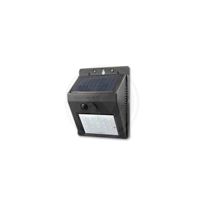 0515 Prosty kinkiet lampa solarna na ścianę zimne światło LVT Szybka dostawa