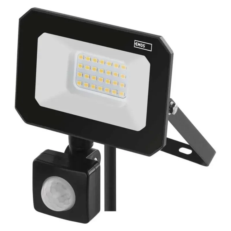 Zamów teraz ZS2323 SIMPO Naświetlacz led z czujnikiem ruchu 20W neutralny 4000K IP65 2000lm EMOS