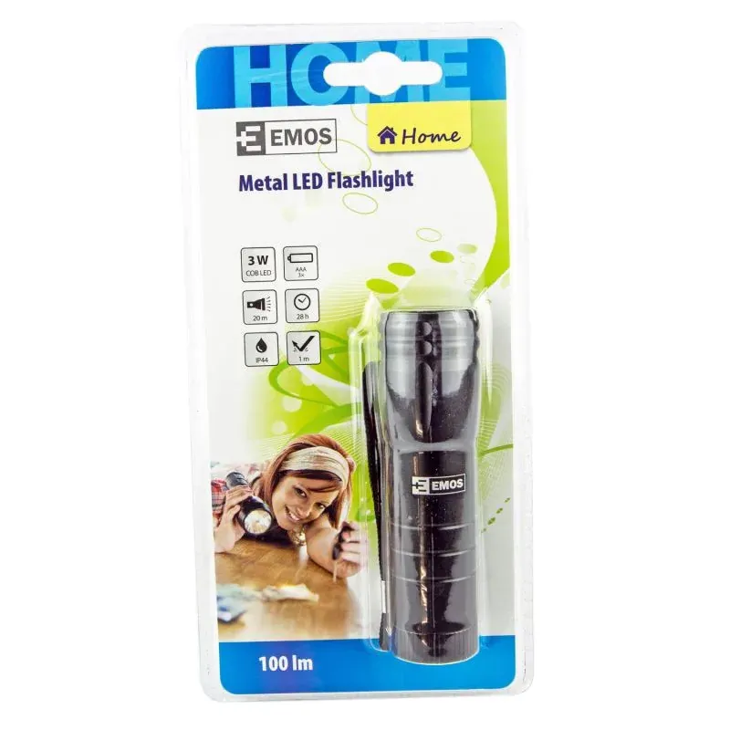 Hit sprzedaży Latarka 3W LED COB, 100 lm 3× AAA EMOS - 1440813150