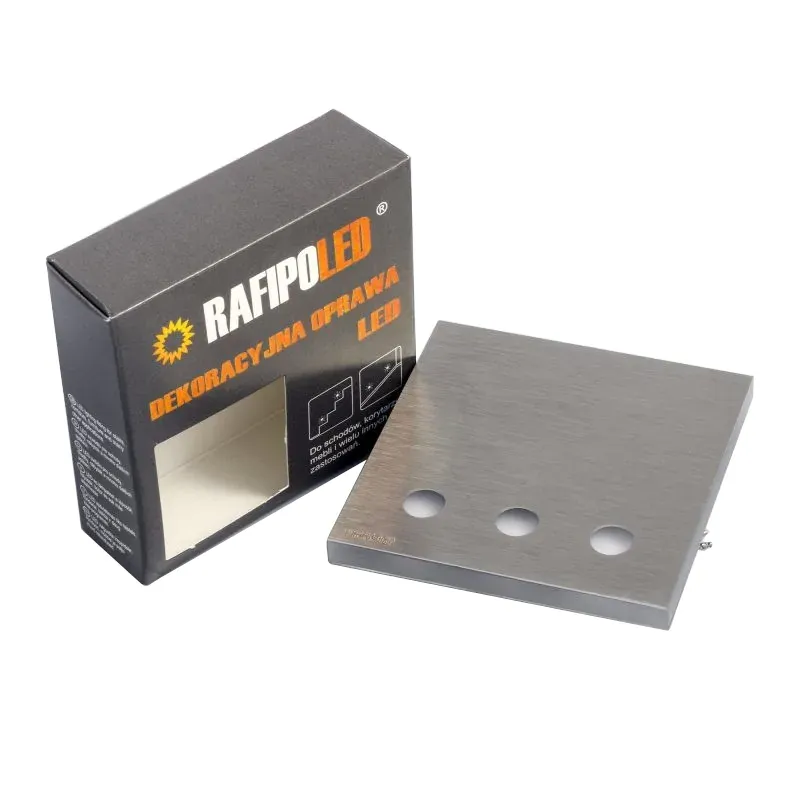 Hit sprzedaży DA4c Oprawa led schodowa ALIEN LED DC 12V 0.6W ciepła RAFIPOL
