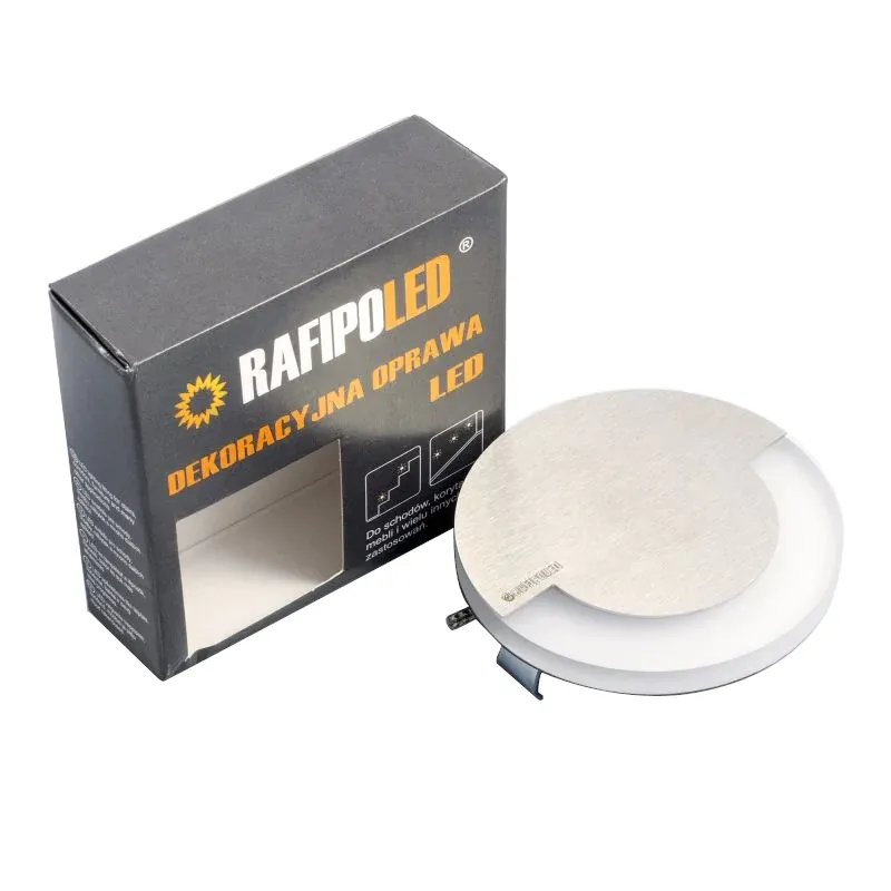 Dodaj do koszyka DC5c Oprawa schodowa LED CLASSIC LED DC 12V 0.6W ciepła RAFIPOL