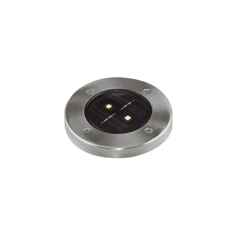 Popularny Lampa solarna LED z zimnym światłem chrom 0,5W 5700K 2x10lm IP65 GARET LED 03613 IDEUS