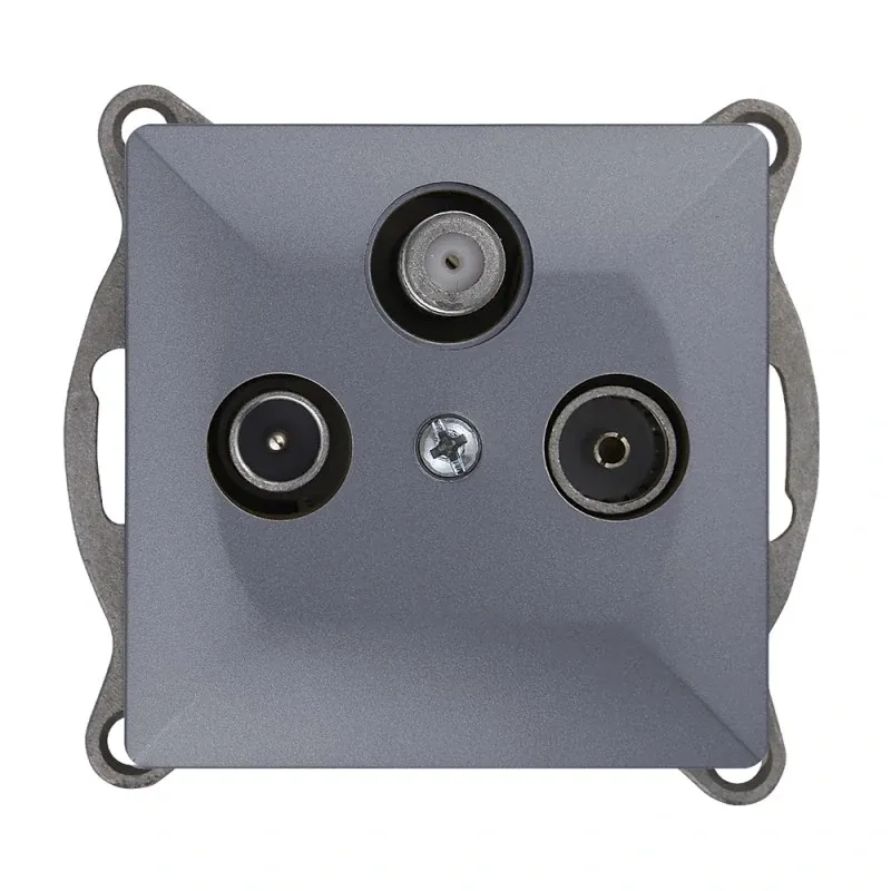 Oferta Srebrne gniazdo abonenckie "RTV" satelitarne 3db końcowe GAPS-P/K PERŁA ABEX