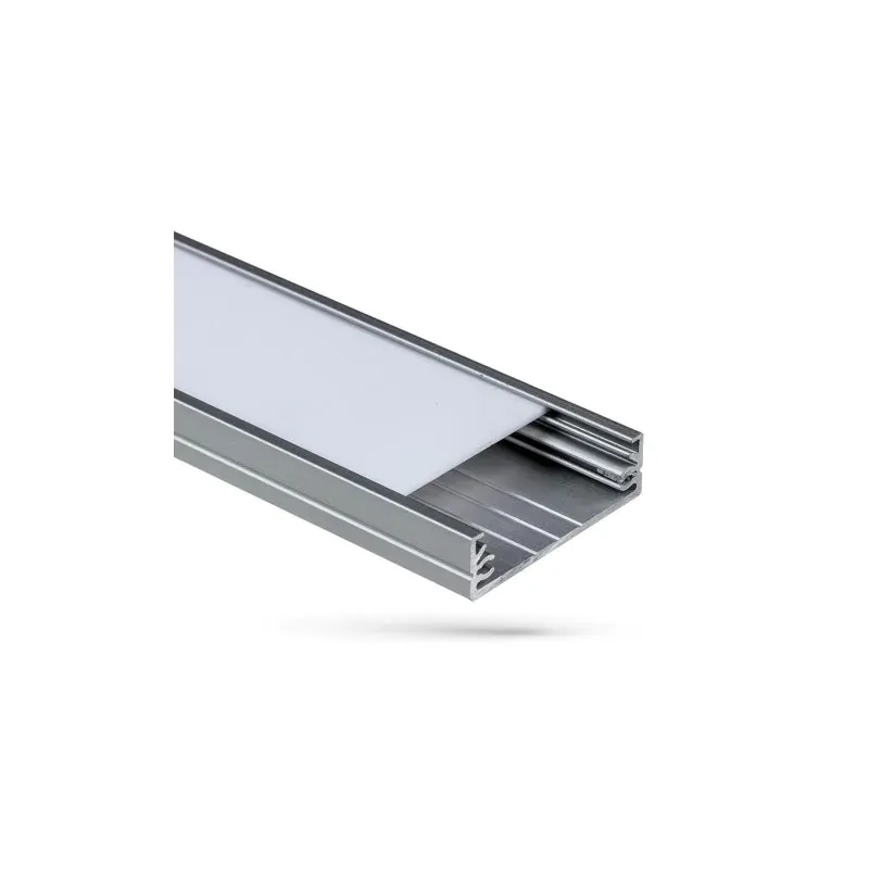 Darmowy zwrot Profil Aluminiowy Wojwide Z Osłoną Mleczną 1Mb Klosz G
