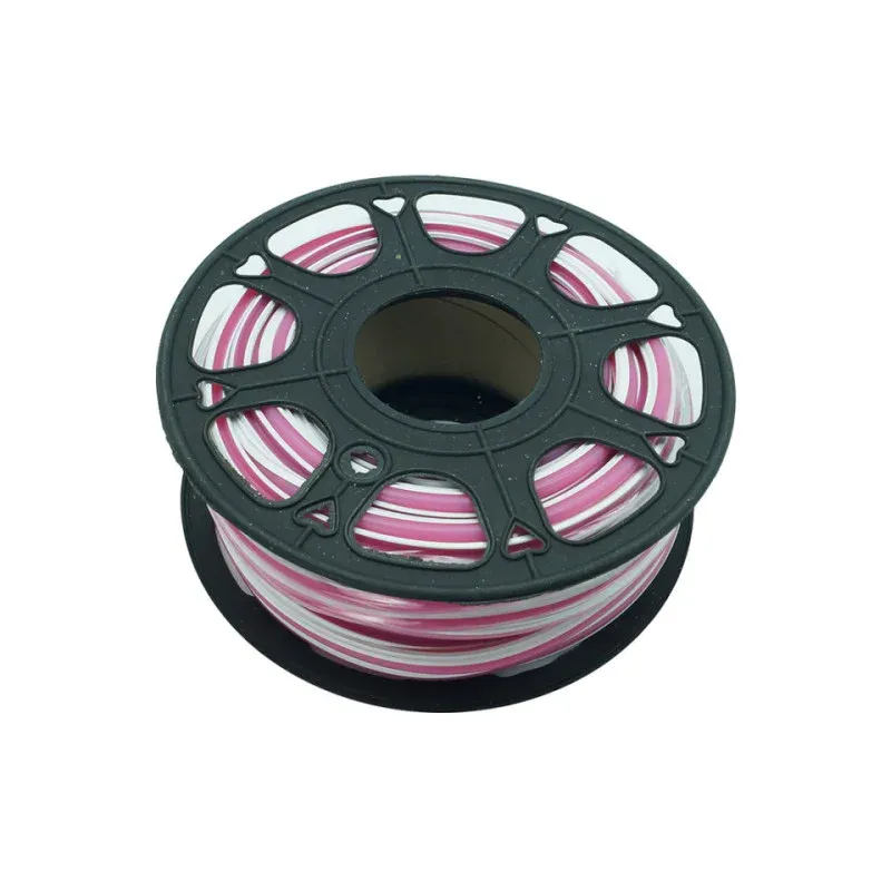 Neon Frez 6 Mm Silikonowa Osłona Do Taśmy Led Różowa Do wyczerpania zapasów