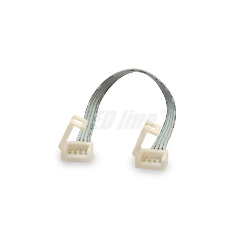 Wysoka jakość Led Line™ Złączka Do Taśm Led Wodoodpornych Click Connector Podwójna 10 Mm 4 Pin Z Przewodem