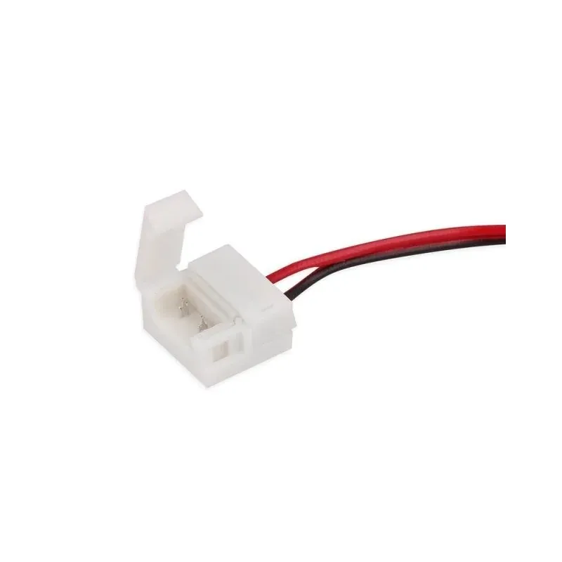 Led Line™ Złączka Do Taśm Led Wodoodpornych Click Connector Pojedyncze 10 Mm 2 Pin Z Przewodem Niska cena