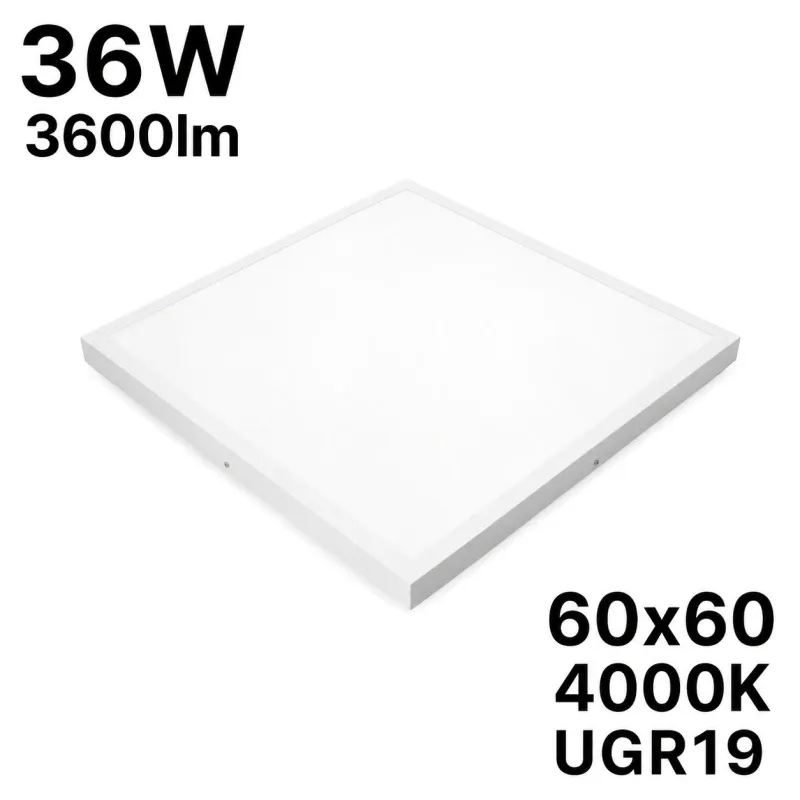 Panel Led Brisbane Premium 60X60 36W Barwa Neutralna Biała Wybór klientów