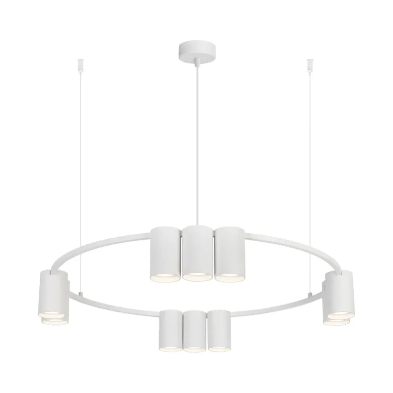 Lampa Wisząca (Koło) Genesis Biała 10Xgu10 Zamów teraz