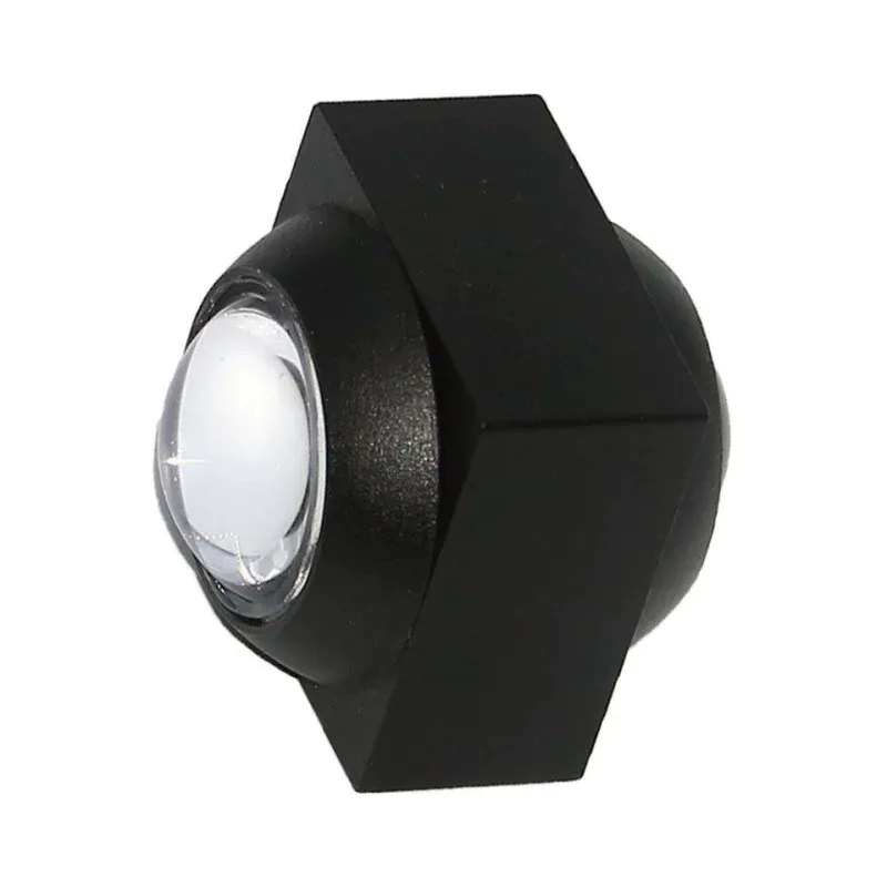 Hit cenowy Oprawa Ścienna Góra Dół V-Tac 2W Led Ip54 Czarna Vt-2503 3000K 200Lm