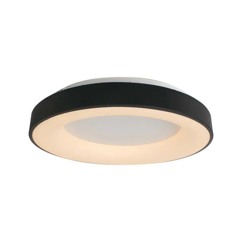 Wysoka jakość Plafon Sufitowy V-Tac 50W Led Ściemnialny 60X9Cm Czarny Vt-7925 3000K 5220Lm