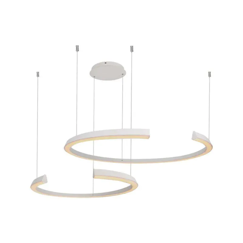 Nie przegap Oprawa Zwieszana V-Tac 50W Led Ściemnialna Biała Vt-7914 4000K 5150Lm