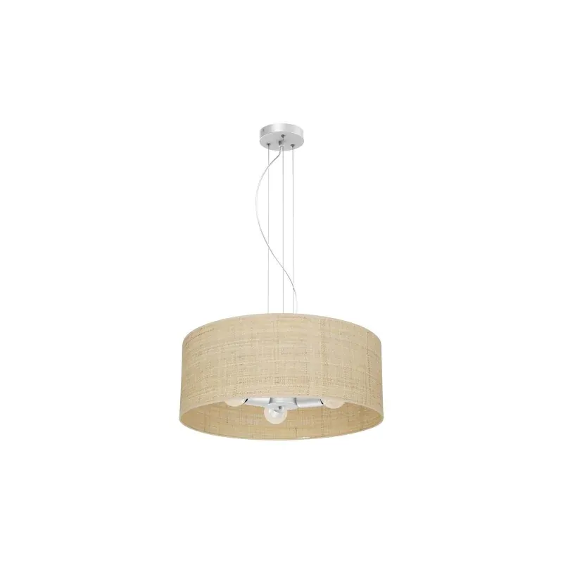 Sprawdź teraz Lampa Wisząca Marshall White / Rattan 3Xe27
