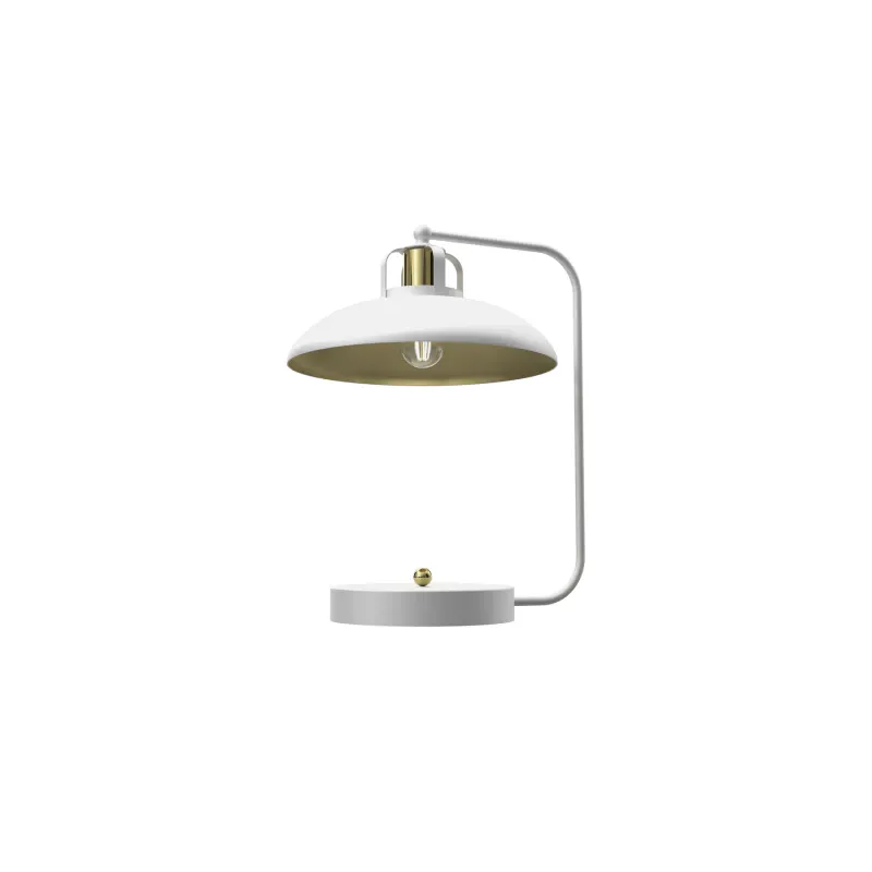 Lampka Biurkowa Felix White/Gold 1Xe27 Ograniczona ilość