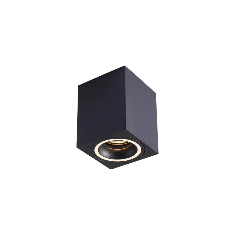 Bima Ring Square Black 1Xgu10 Dodaj do koszyka