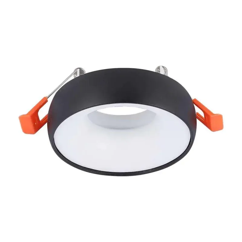 Gu10 Fitting Round White Frame + White Reflector Vt-980 Wybór klientów