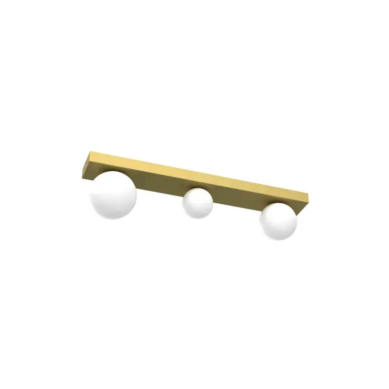 Darmowy zwrot Lampa Sufitowa Bibione Gold 3Xg9