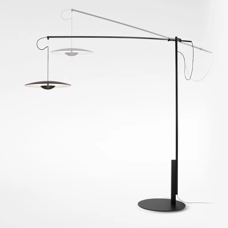 Nowy Marset Lampa podłogowa Ginger XL/XXL