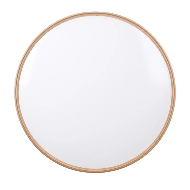 Plafon LED Montana okrągły 40 cm 4000K biały złoty IP20 do kuchni i łazienki Premium
