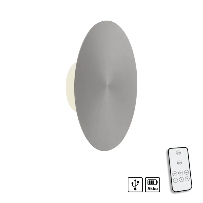 Niska cena Kinkiet na pilota ładowany USB AKKU-PUNTUA 8153-15 - Paul Neuhaus