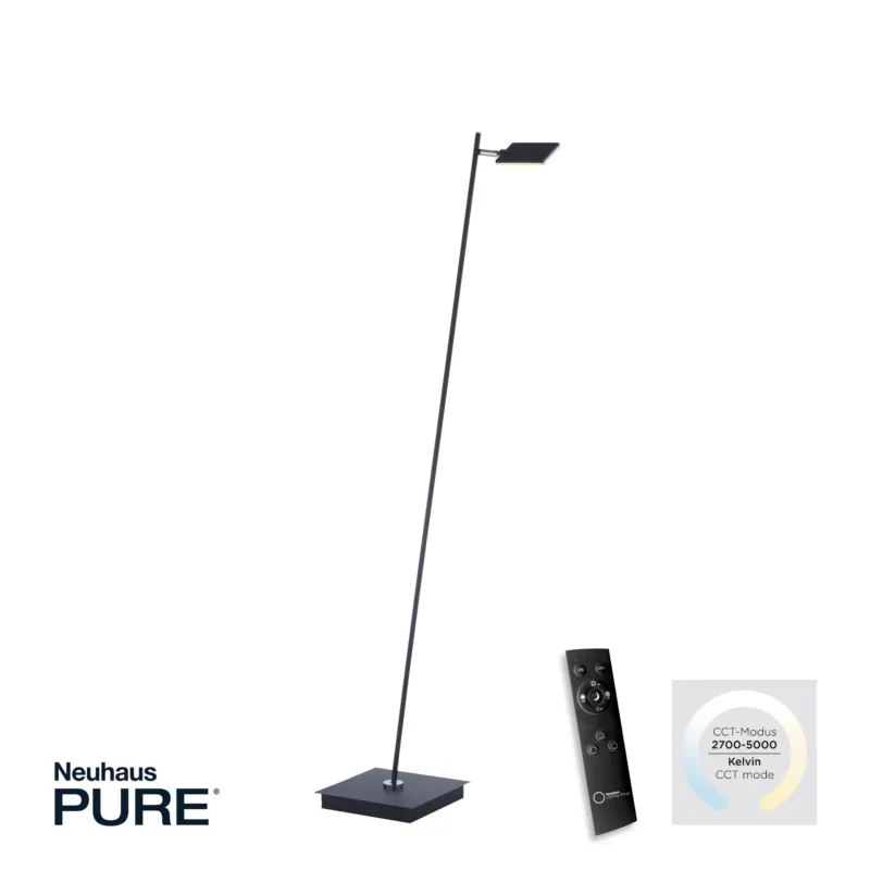 Bestseller Lampa podłogowa na pilota PURE-MIRA 356-18 - Paul Neuhaus
