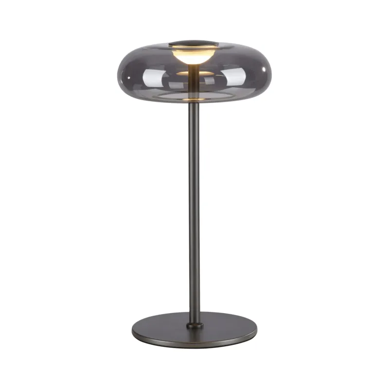 Kup online Lampa stołowa ultra designerska szara ściemnialna POSH 15697-15 - Paul Neuhaus