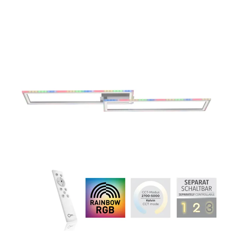 Ostatnia szansa Lampa sufitowa LED na pilota do salonu FELIX60 14635-55 - Paul Neuhaus