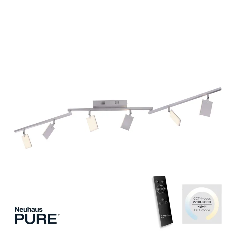 Rabat Lampa sufitowa na pilota PURE-MIRA 6358-95 - Paul Neuhaus