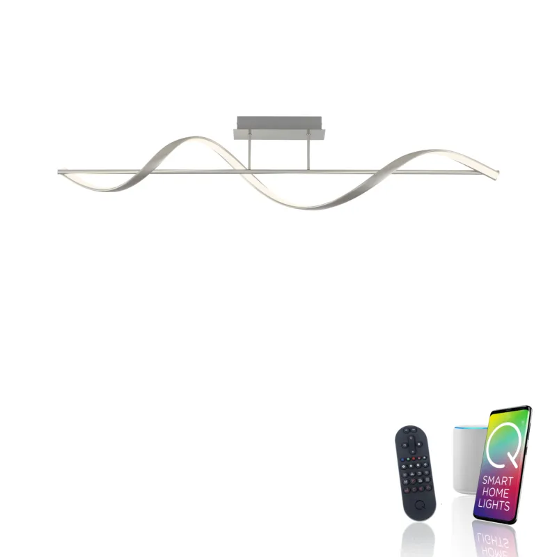 Lampa sufitowa na pilota + aplikacja SMART Q-SWING 6385-55 - Paul Neuhaus Rabat
