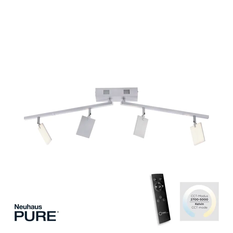 Do wyczerpania zapasów Lampa sufitowa na pilota PURE-MIRA 6356-95 - Paul Neuhaus
