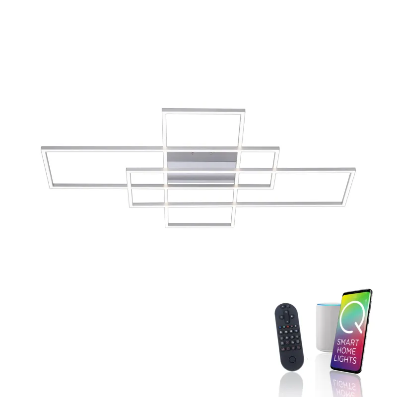 Lampa sufitowa z aplikacją i pilotem Q-INIGO 8195-55 - Paul Neuhaus Szybka wysyłka