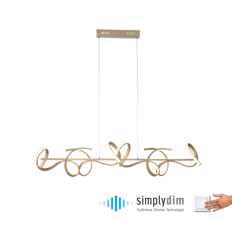 Lampa wisząca CURLS 19033-60 - Paul Neuhaus Super okazja