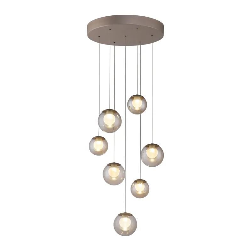 Lampa wisząca designerska nad stół szklane kule z pilotem PURE POPUP 2587-97 - Paul Neuhaus Zamów dziś