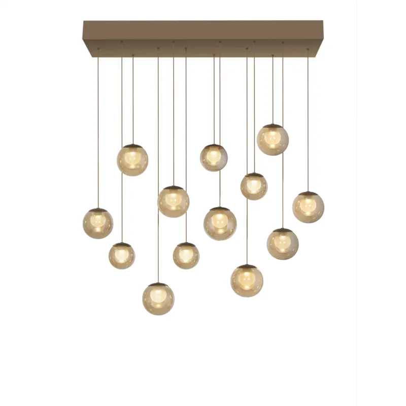 Lampa wisząca designerska nad stół szklane kule z pilotem PURE POPUP 2590-97 - Paul Neuhaus Oferta czasowa