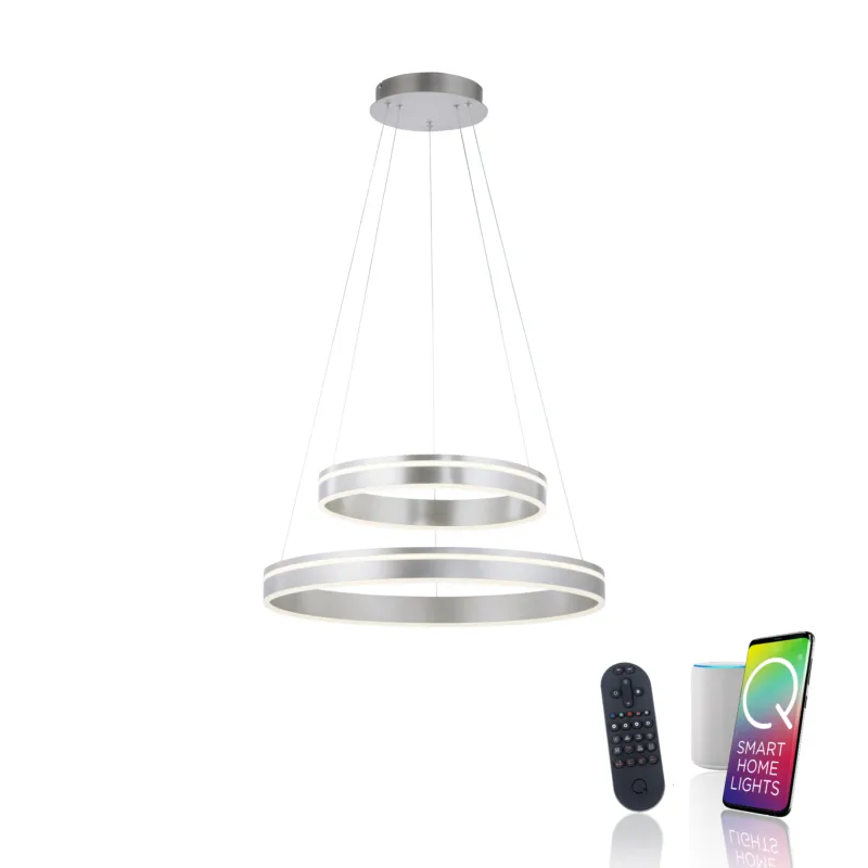 Tylko dziś Lampa wisząca na pilota i aplikację smart Q-VITO 8420-55 - Paul Neuhaus