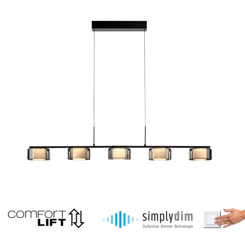 Wyjątkowa oferta Lampa wisząca RIKA 2116-18 - Paul Neuhaus