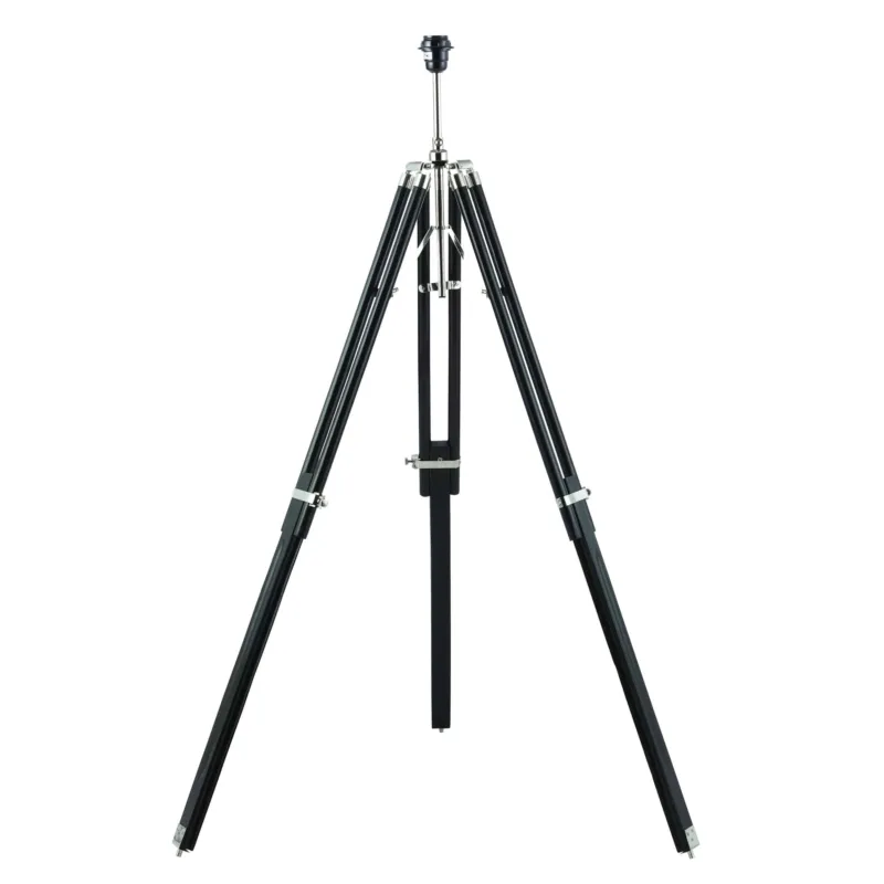 Super okazja Podstawa lampy podłogowej drewniana czarna regulowana EH-TRIPOD-FLBL - Endon Lighting
