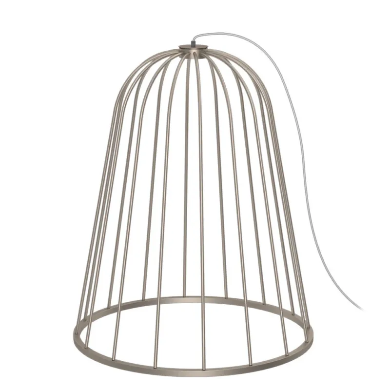 Lampa podłogowa no. moon O F - Srebrny mat (930 mm) 2007 - Antigo Taniej