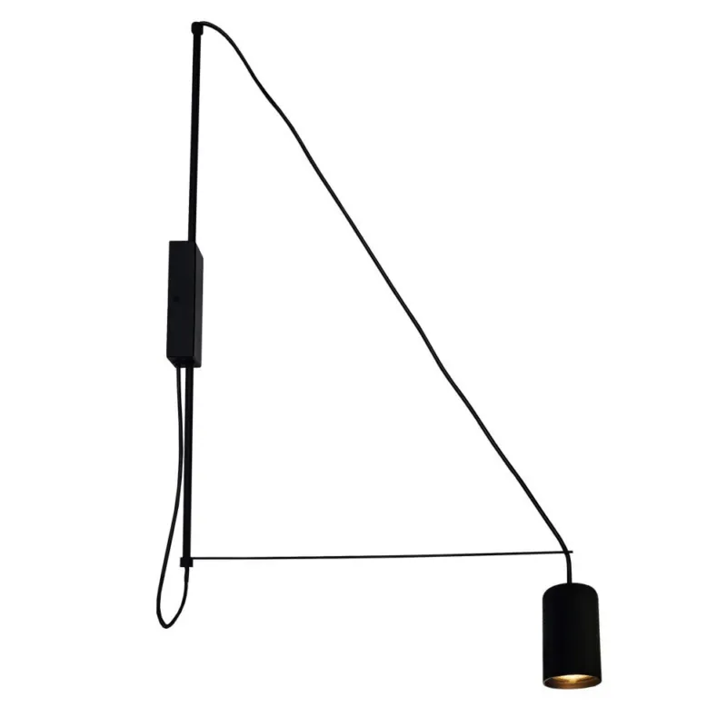 Kinkiet kabe - Czarny (720 mm) 9016 - Antigo Szybka dostawa