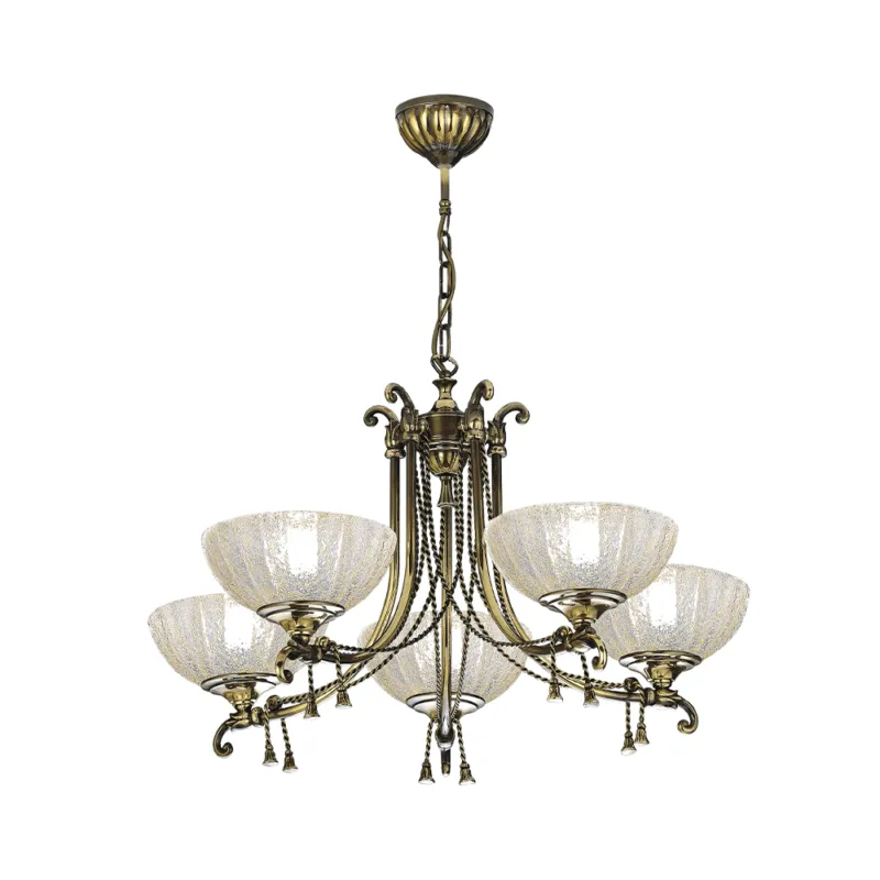 Lampa wisząca Granda 5 - Patyna połysk (810 mm) 8315 - Antigo Ograniczona ilość