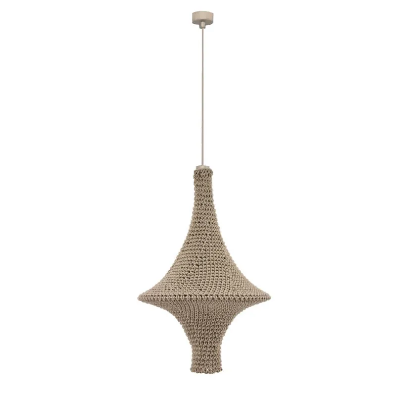 Dostępne od ręki Lampa wisząca Alda M - Beżowa (420 mm) 5118 - Antigo
