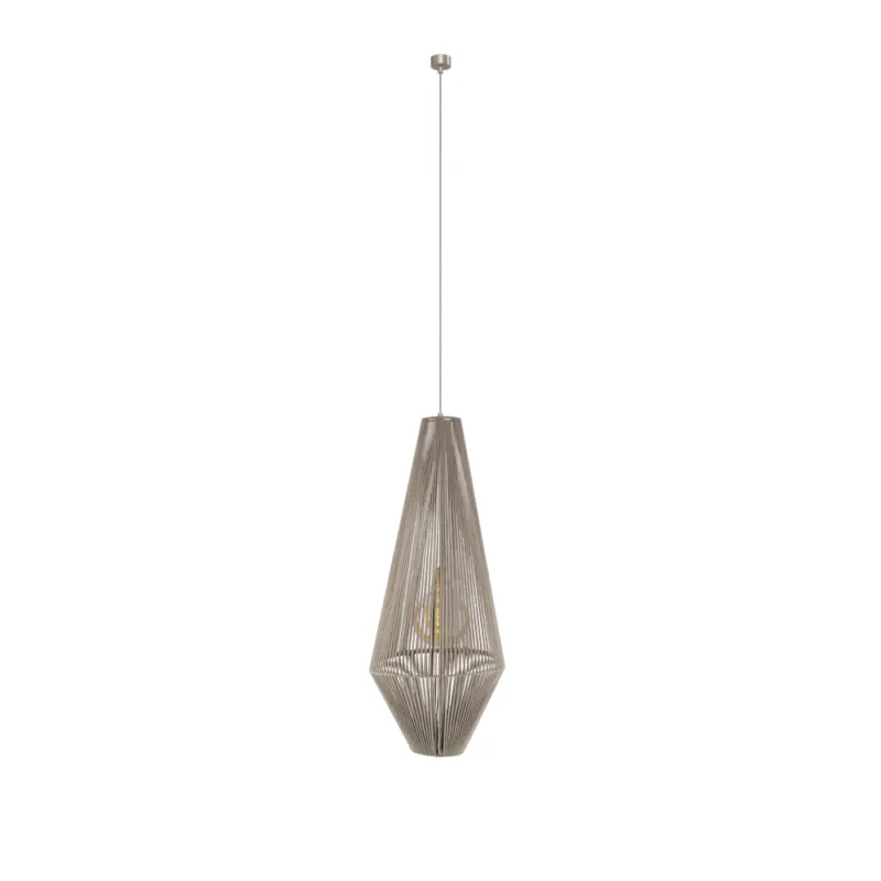Lampa wisząca Hagata 3 - Beżowa (300 mm) 5129 - Antigo Nie przegap
