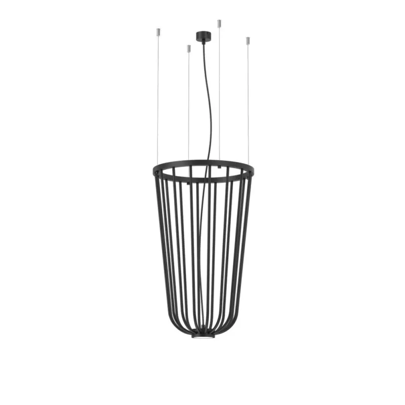 Lampa wisząca no. moon I Z - Czarna (400 mm) 5147 - Antigo Rabat