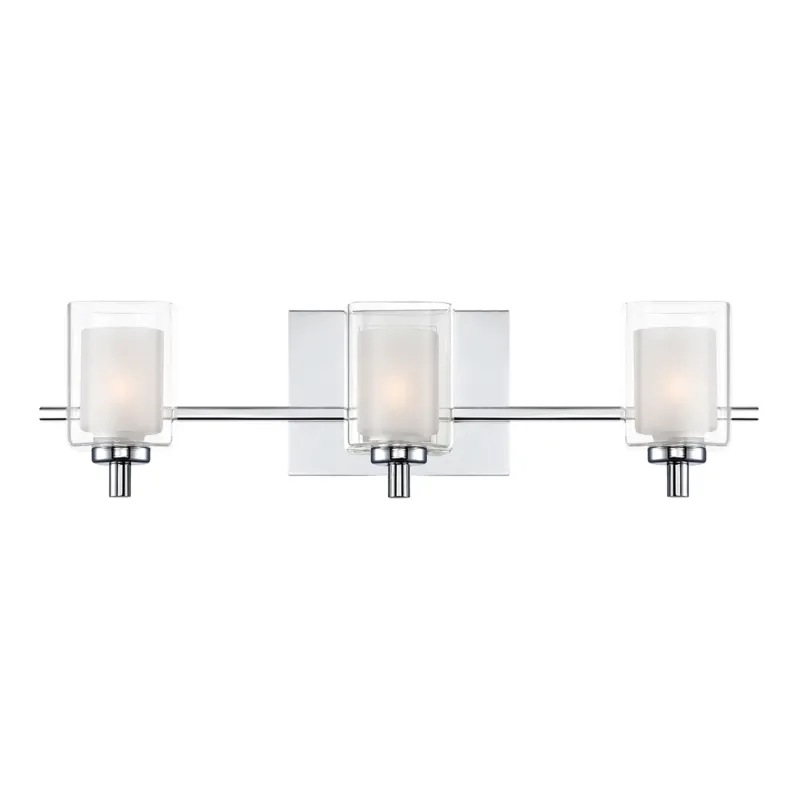 Kup online Kinkiet łazienkowy chromowany 3-punktowy QZ-KOLT3-PC-BATH z serii KOLT - Elstead Lighting
