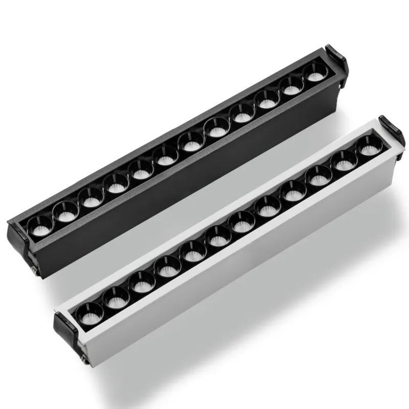 Nowy Lampa do wbudowania ARCHI L czarna 16W 4000K 701447 - LOONARI