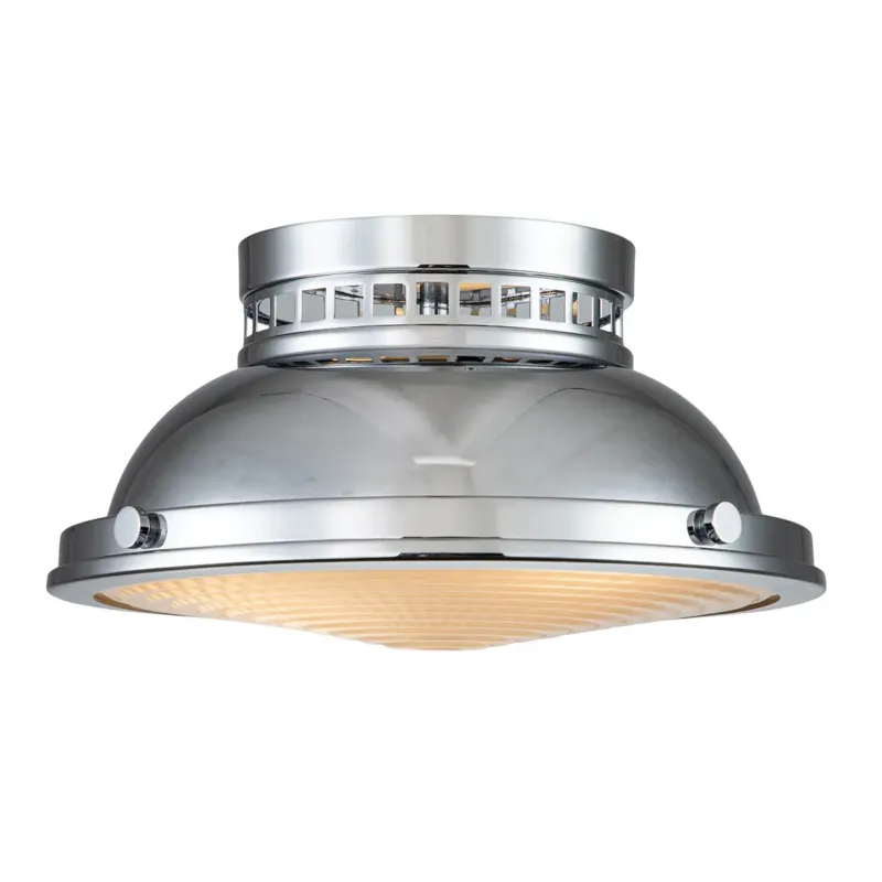 Taniej Plafon metalowy chromowany 2-punktowy HK-AMELIA-F-M-CM z serii AMELIA - Elstead Lighting